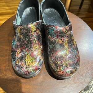 Dansko Multicolor Clogs